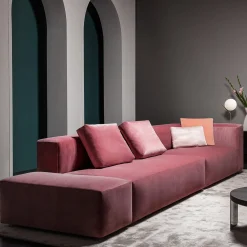 Vibieffe Sofas<Cube Pink Sofa by Gianluigi Landoni