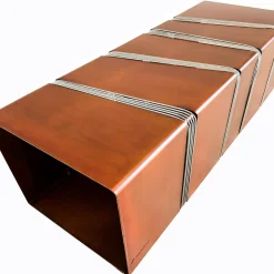 TrackDesign Outdoor Sofas & Benches<Cubica Corten Steel Bench
