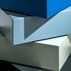 Laura Meroni Dressers<Cubick Swivel Chest of Drawers by Paolo Nicolò Rusolen