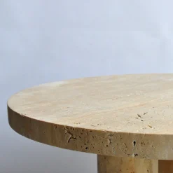 Pietro Franceschini Coffee Tables<Cuddle Beige Travertine Coffee Table
