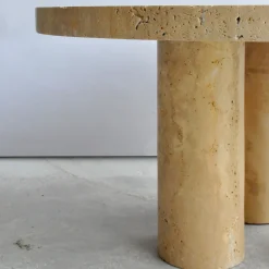 Pietro Franceschini Coffee Tables<Cuddle Beige Travertine Coffee Table