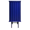 DLA Design Lab Cabinets<Curl Electric Blue MDF Cabinet
