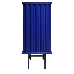 DLA Design Lab Cabinets<Curl Electric Blue MDF Cabinet