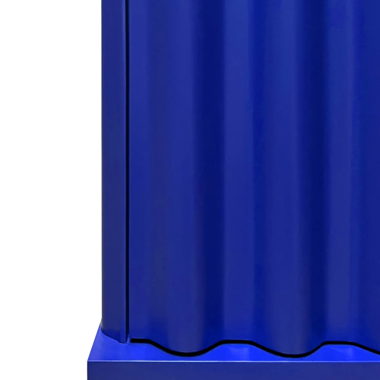 DLA Design Lab Cabinets<Curl Electric Blue MDF Cabinet