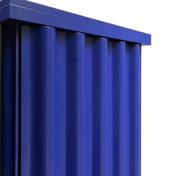 DLA Design Lab Cabinets<Curl Electric Blue MDF Cabinet