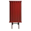 DLA Design Lab Cabinets<Curl Fire Red MDF Cabinet