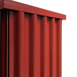 DLA Design Lab Cabinets<Curl Fire Red MDF Cabinet