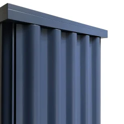 DLA Design Lab Cabinets<Curl Petrol Blue MDF Cabinet