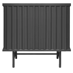 DLA Design Lab Cabinets<Curl Slate Gray 2-Door MDF Cabinet
