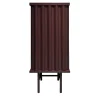 DLA Design Lab Cabinets<Curl Wine Red MDF Cabinet