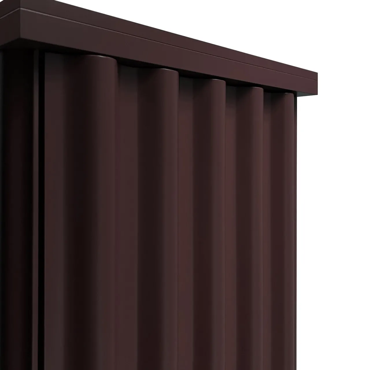 DLA Design Lab Cabinets<Curl Wine Red MDF Cabinet