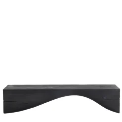 Riva 1920 Benches<Curve Volcano-Black Bench by Brodie Neill