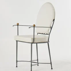 DMG Fiesole Outdoor Chairs & Stools<Curved Backrest Cushioned Armchair