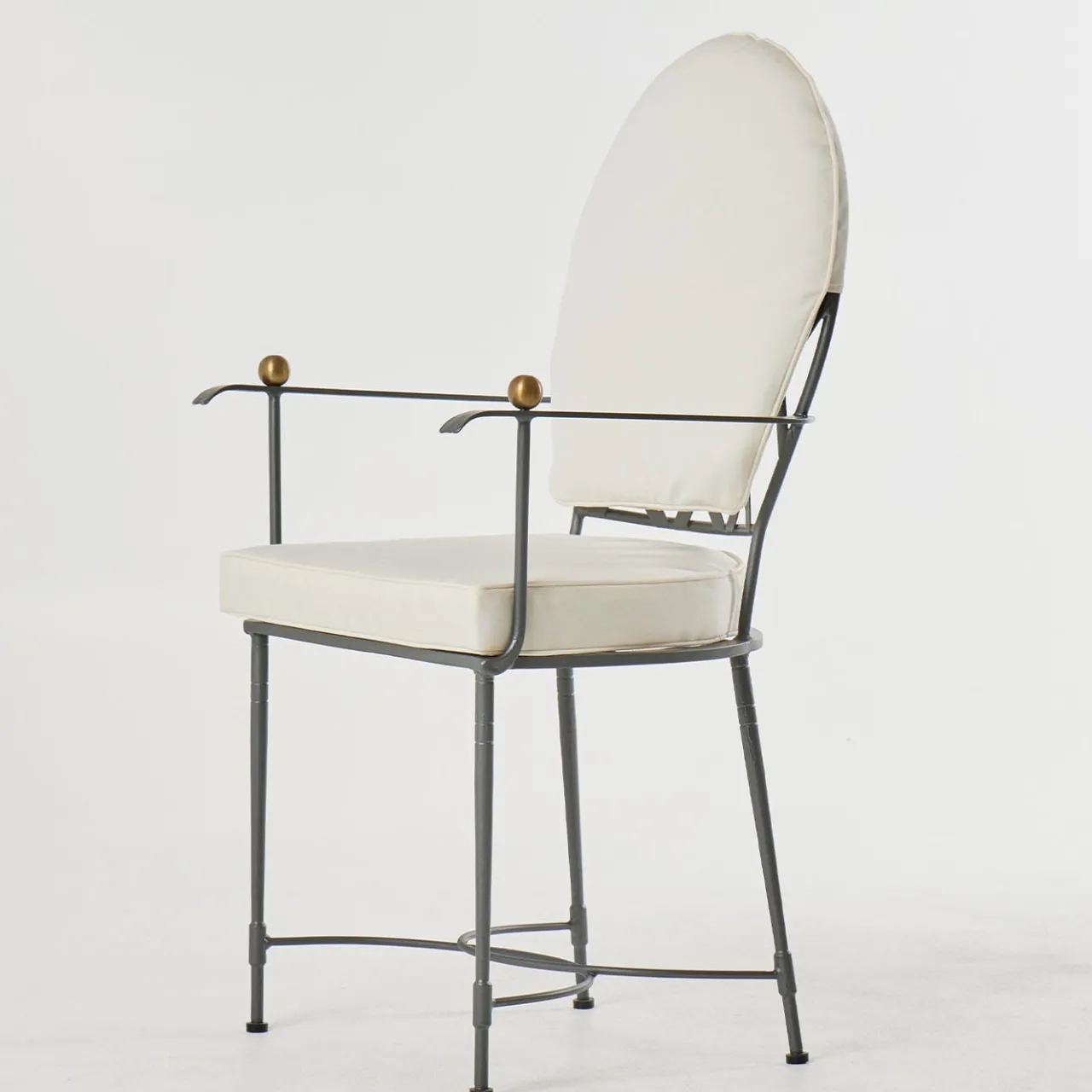 DMG Fiesole Outdoor Chairs & Stools<Curved Backrest Cushioned Armchair