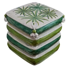 Ceramiche Ceccarelli Stools<4-Cushion Seat Sculpture