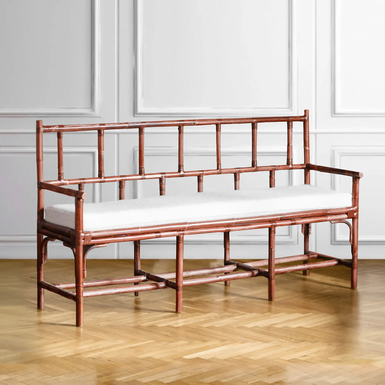 Molto Collectibles Benches<Cushioned Bamboo Bench