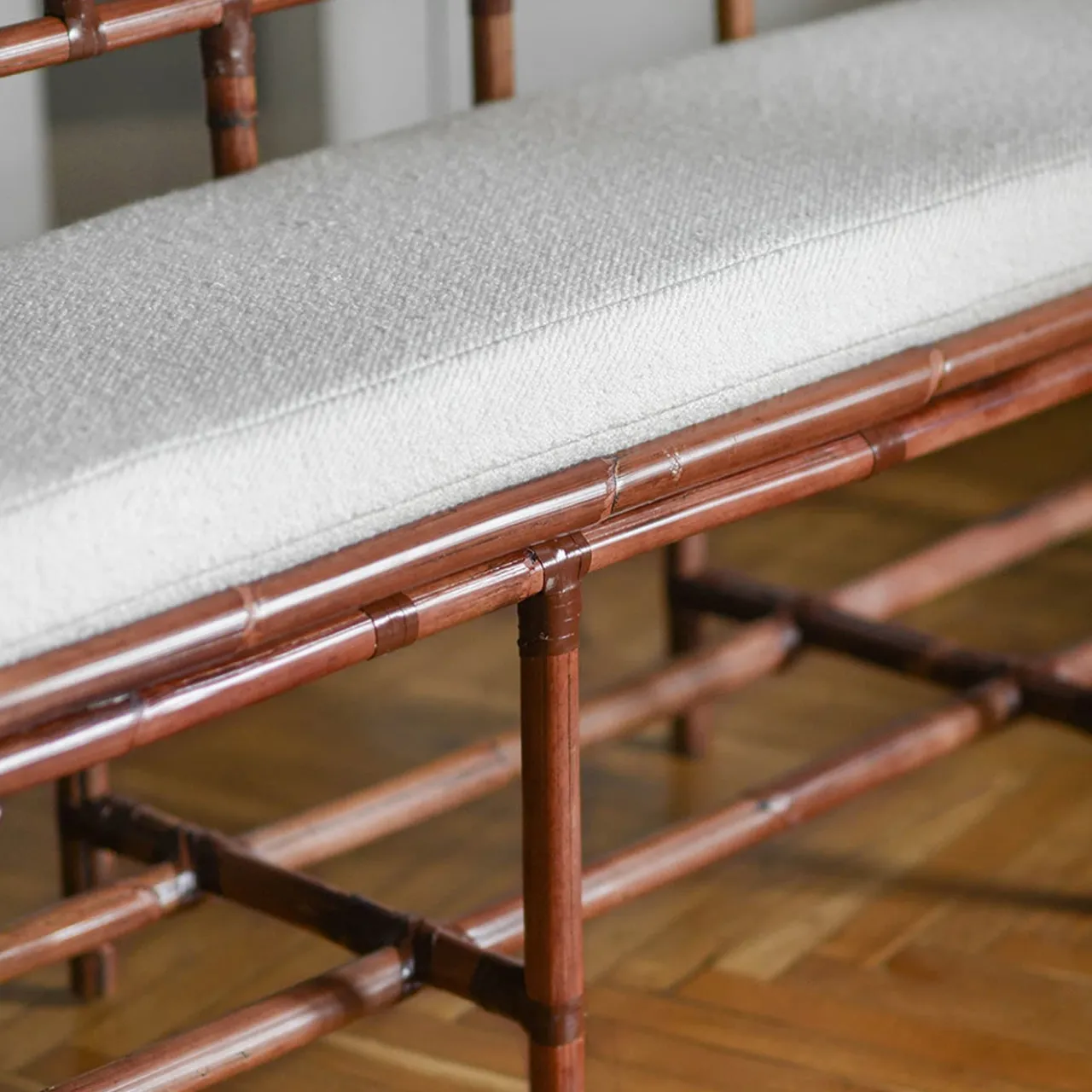 Molto Collectibles Benches<Cushioned Bamboo Bench