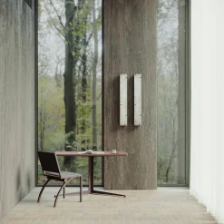 Tato Chairs<Cylindre Leather & Bronze Finish Iron Chair