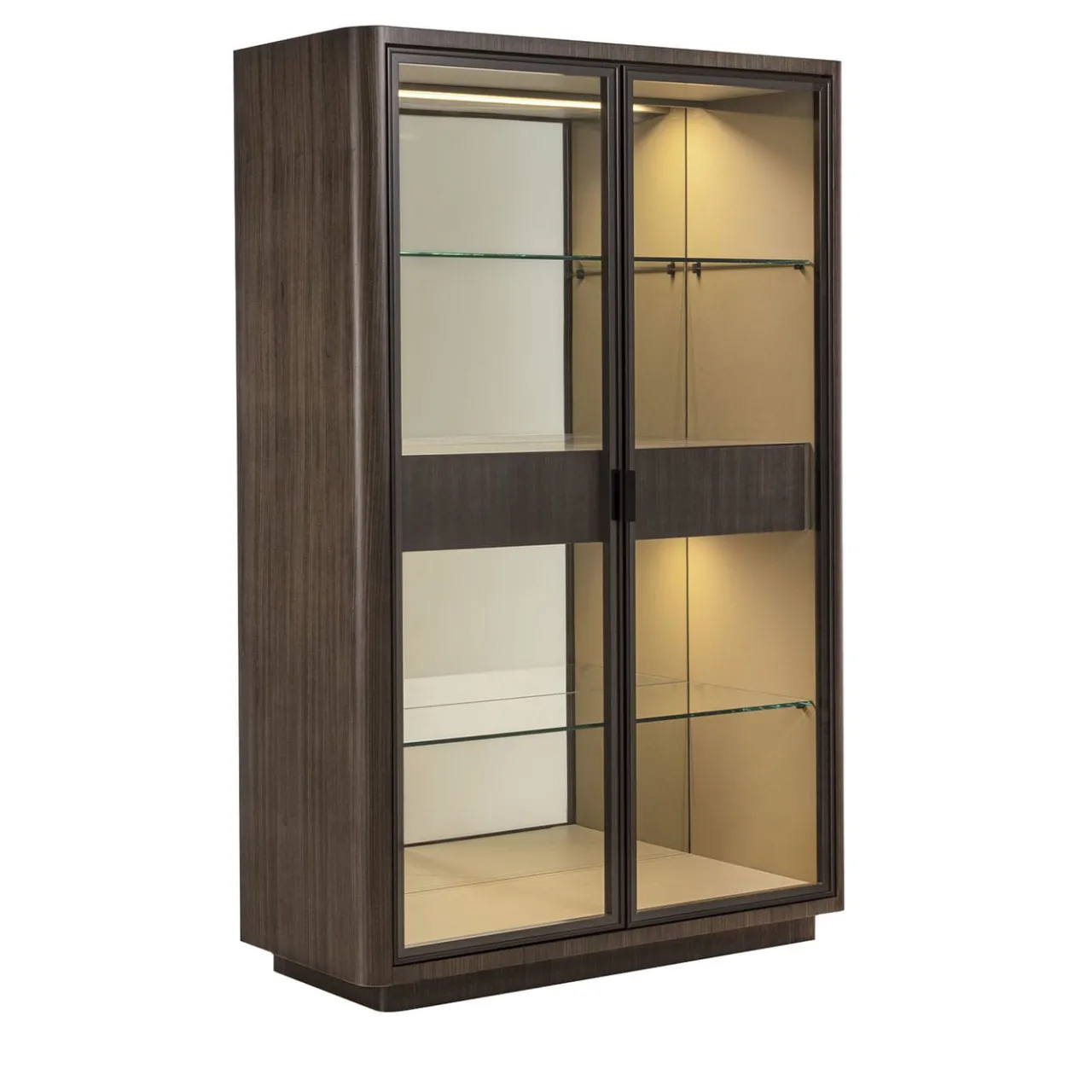 Carpanelli Cabinets<Dafne Glass Cabinet With Drawers