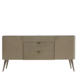 Cafedesart Sideboards Buffets<Dahlia Light Beige & Gray Sideboard