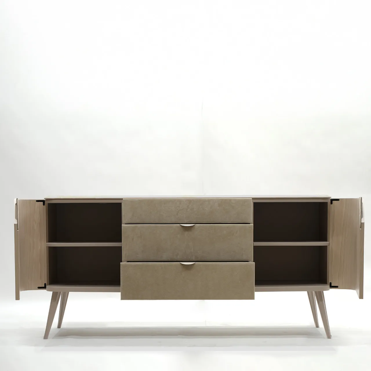 Cafedesart Sideboards Buffets<Dahlia Light Beige & Gray Sideboard