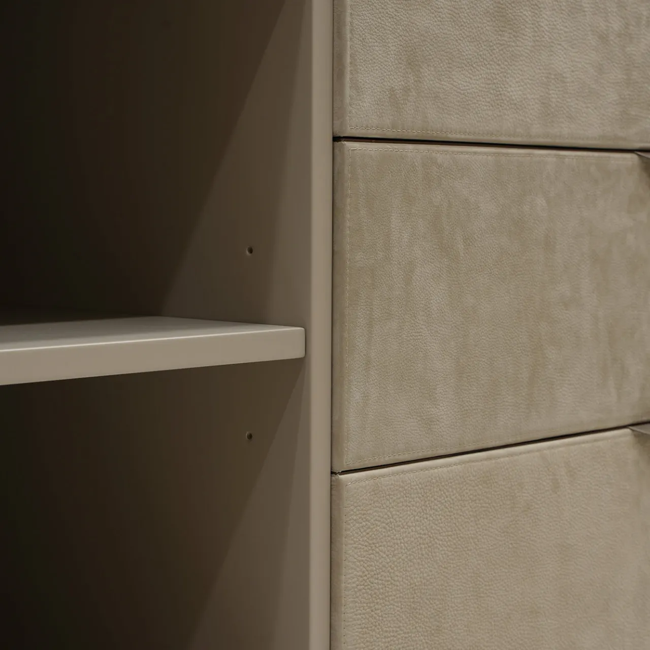 Cafedesart Sideboards Buffets<Dahlia Light Beige & Gray Sideboard