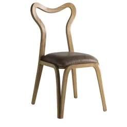 Fratelli Boffi Chairs<Daina Chair in Walnut with Open Back By Nigel Coates