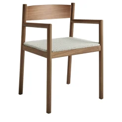 Gianfranco Ferré Home Chairs<Dalston Cloud Bouclé And Canaletto Walnut Chair