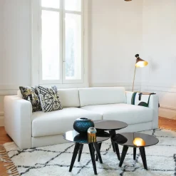 DOM Edizioni Sofas<Daniel White Sofa