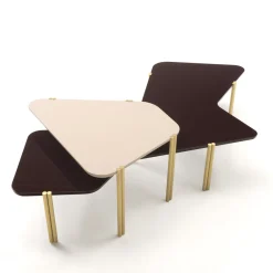 Durame Nesting Tables<Dark & Light Jean Stackable Tables