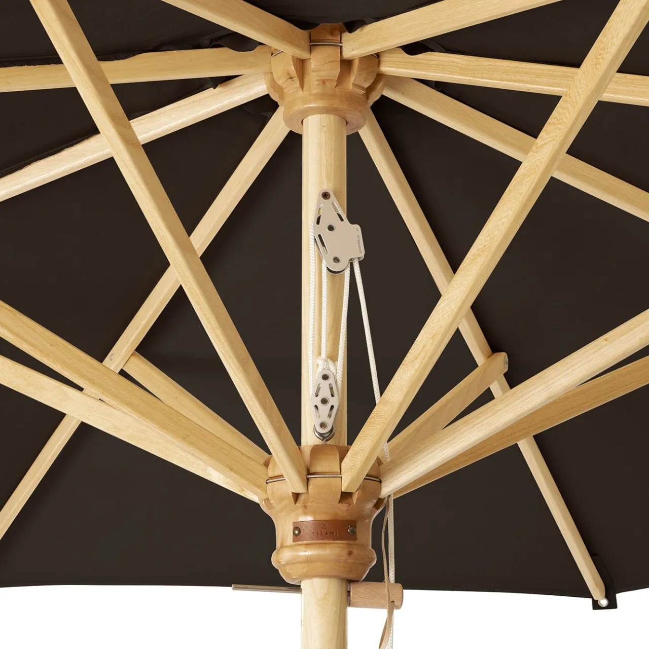 Telami Other Outdoor Furniture<Dark Brown Round Outdoor Umbrella