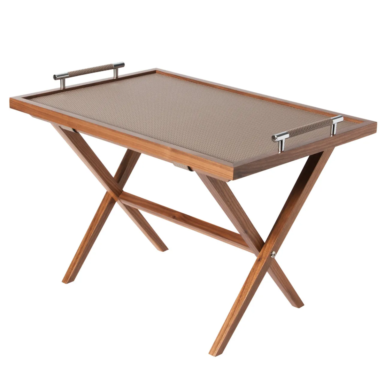 Pinetti Serving Tables<Dedalo Small Taupe Tray Table