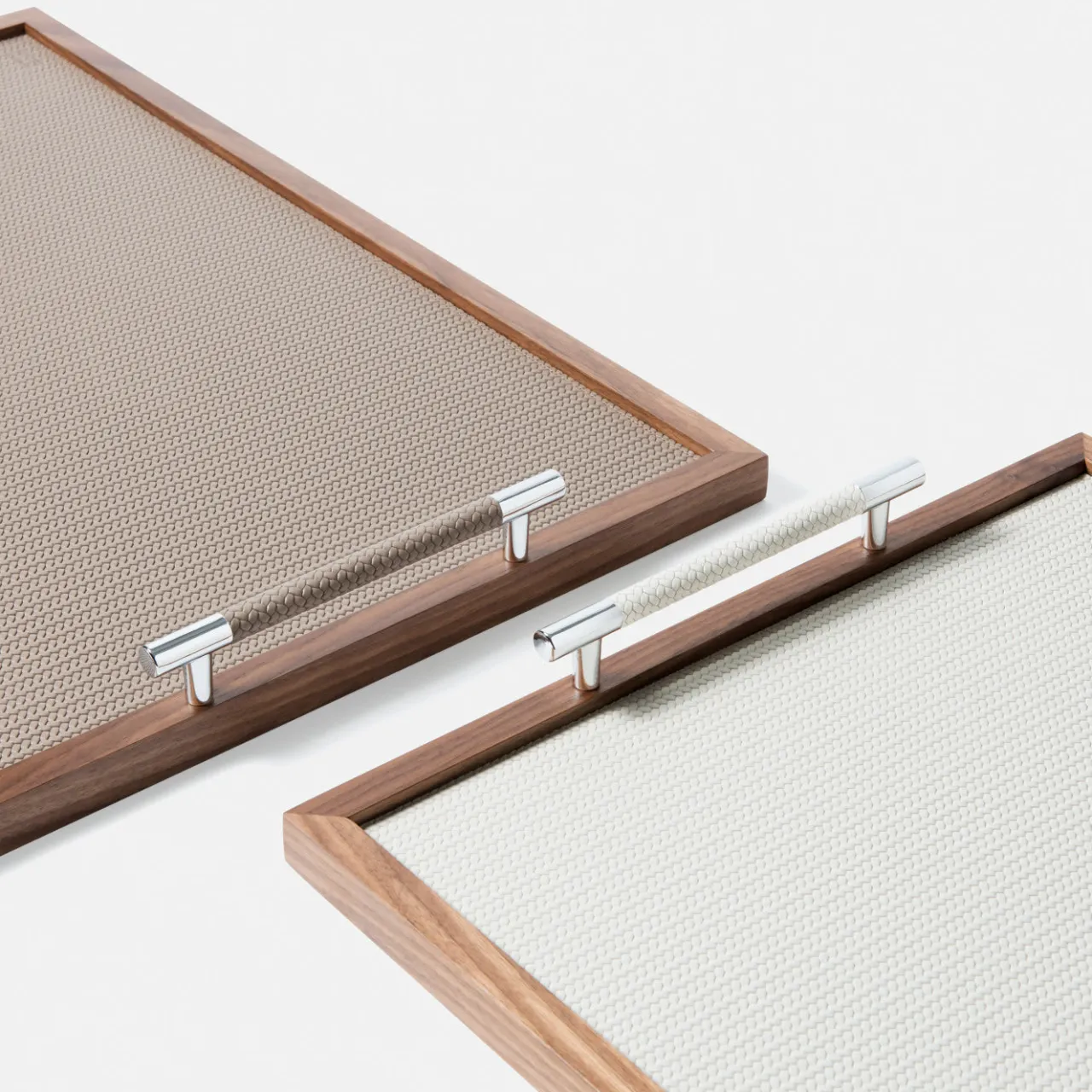 Pinetti Serving Tables<Dedalo Small Taupe Tray Table