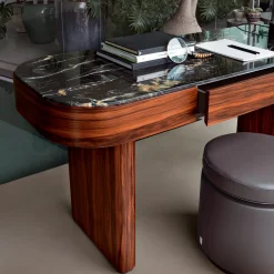 ReDéco Desk & Writing Tables<Delano Desk with Marble Top