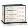 Fratelli Tosi Dressers<Demetra Silver Floral Design Dresser