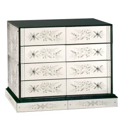 Fratelli Tosi Dressers<Demetra Silver Floral Design Dresser