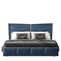 Alberto & Mario Ghezzani Beds<Deseo Blue Double Bed