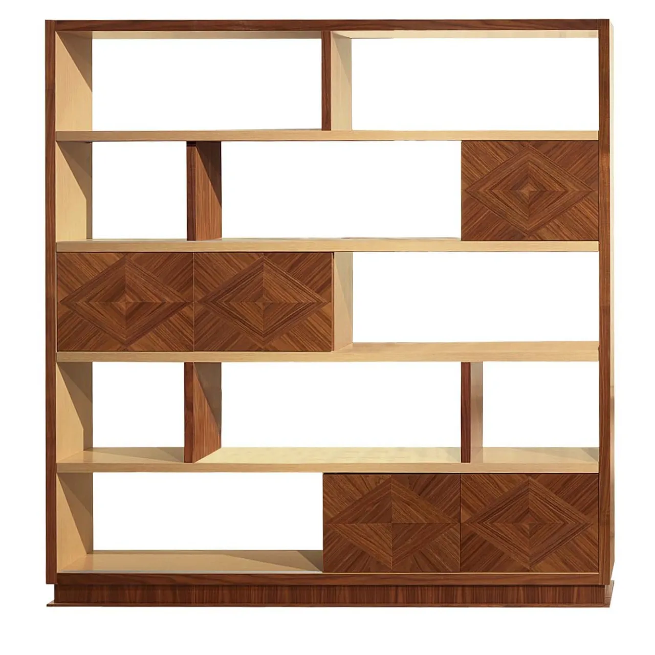 Carpanelli Bookcases<Desyo Bookcase in Canaletto Walnut