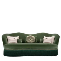 Domingo Salotti Sofas<Dione Green 3-Seater Sofa