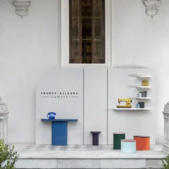 Punto Zero Side Tables<Ditale Orange Side Table