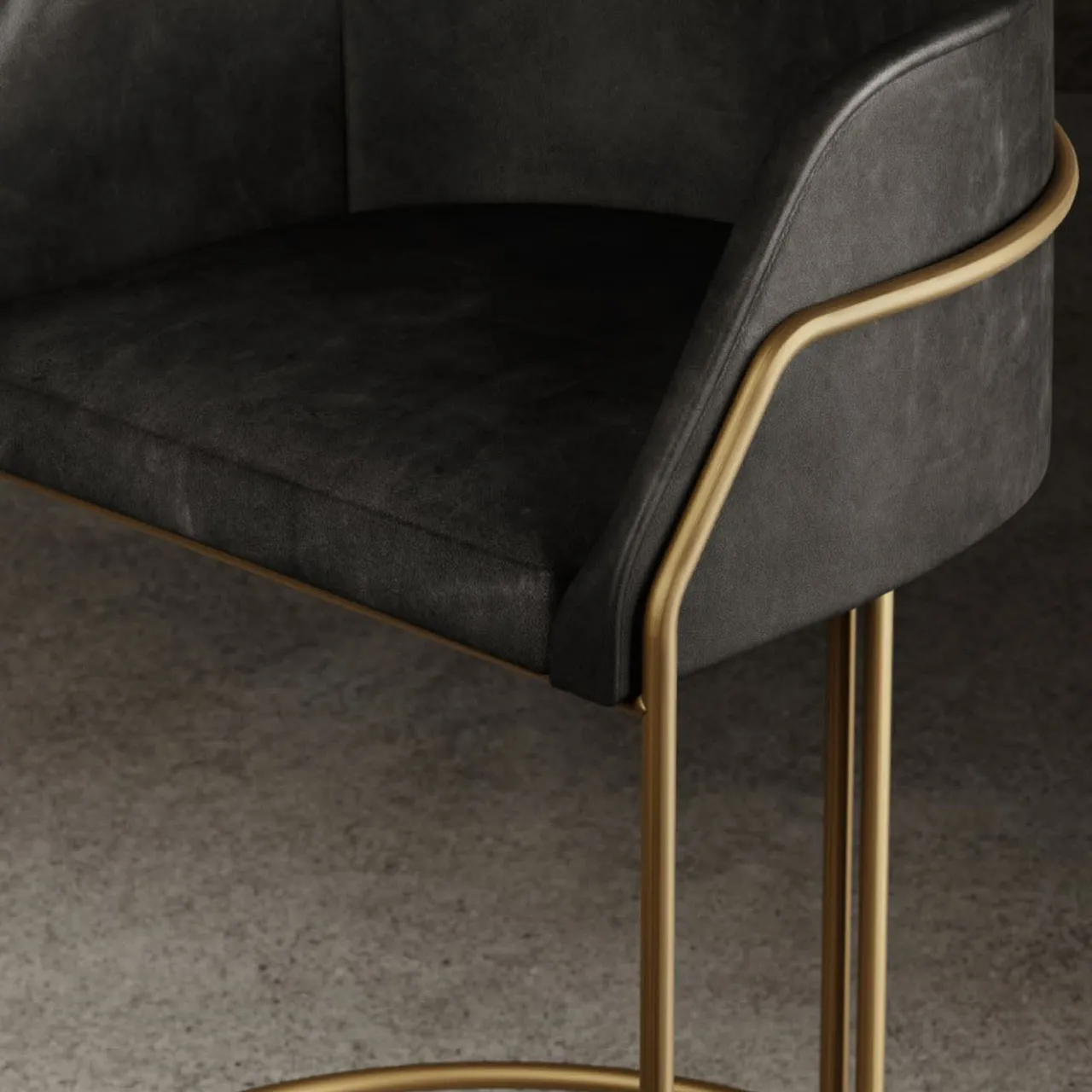Giopagani Bar Stools<Déjà Vu Black Stool