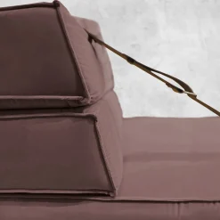 DLA Design Lab Armchairs<Docker Antique Pink Velvet Armchair
