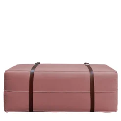 DLA Design Lab Ottomans & Poufs<Docker Antique Pink Velvet Long Pouf