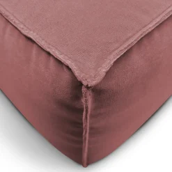 DLA Design Lab Sofas<Docker Antique Pink Velvet Sofa