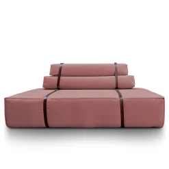 DLA Design Lab Sofas<Docker Antique Pink Velvet Sofa
