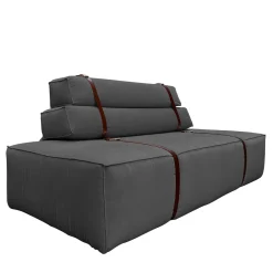 DLA Design Lab Sofas<Docker Ash Gray Velvet Sofa
