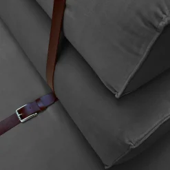 DLA Design Lab Sofas<Docker Ash Gray Velvet Sofa