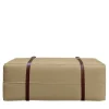 DLA Design Lab Ottomans & Poufs<Docker Beige Velvet Long Pouf