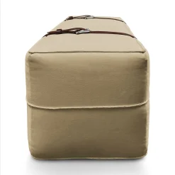 DLA Design Lab Ottomans & Poufs<Docker Beige Velvet Long Pouf