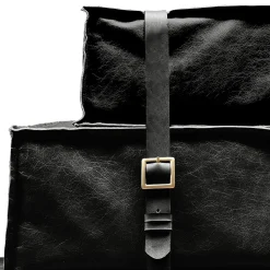 DLA Design Lab Sofas<Docker Black Leather Sofa